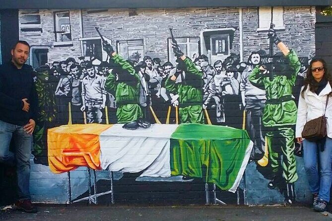 Belfast history of terror & mural 1 hr express private taxi tour - Stop 4: Divis flats, towers of the Troubles, and the long aftermath