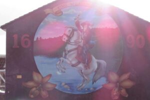 Belfast Murals Taxi Tour - Divis Tower stop: quick time, strong starting point
