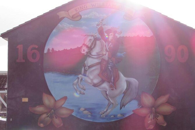 Belfast Murals Taxi Tour - Divis Tower stop: quick time, strong starting point