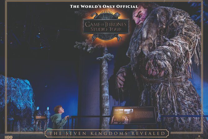 Game of Thrones Studio Tour Admission Ticket - Winterfell’s Great Hall and the throne room moments