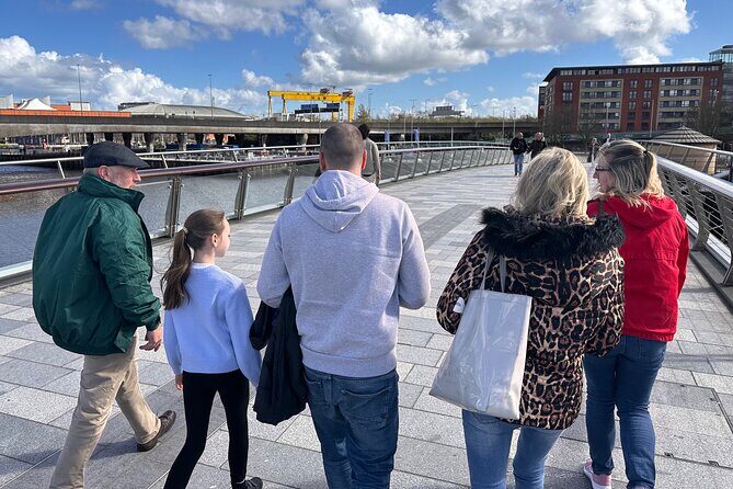 Titanic Maritime Walking Tour - Big Fish and the River Lagan story: from working river to heritage mile